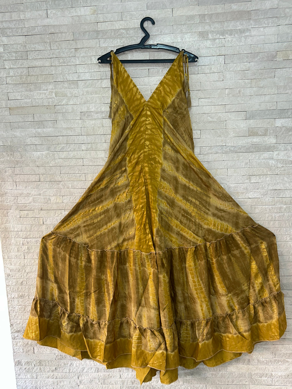 Boho Print Maxi Dress with Adjustable Straps – One Size (US 8–18)