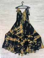 Boho Print Maxi Dress with Adjustable Straps – One Size (US 8–18)